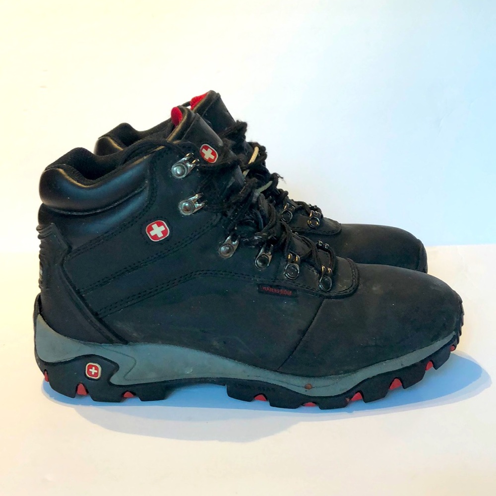 Swiss Gear Hiking Boots Shoes Men’s  SZ 9.5 Black